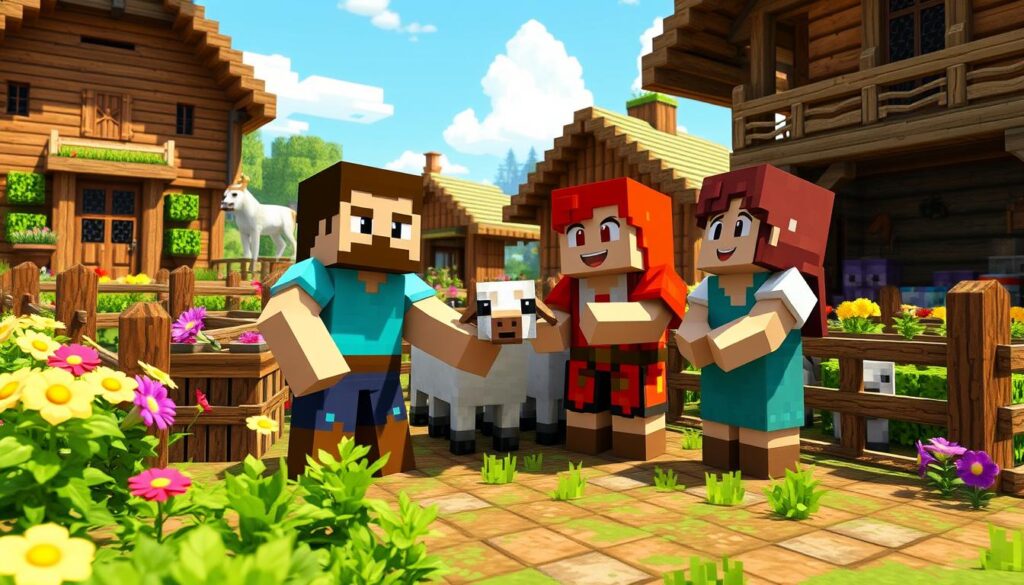 Breed Villagers Minecraft