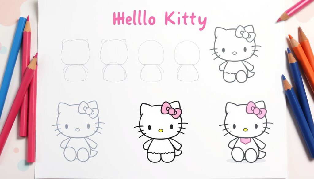 Draw Hello Kitty