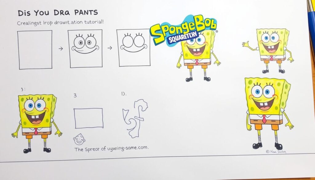 Draw SpongeBob