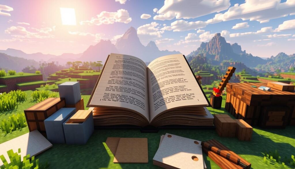 Make a Book in Minecraft