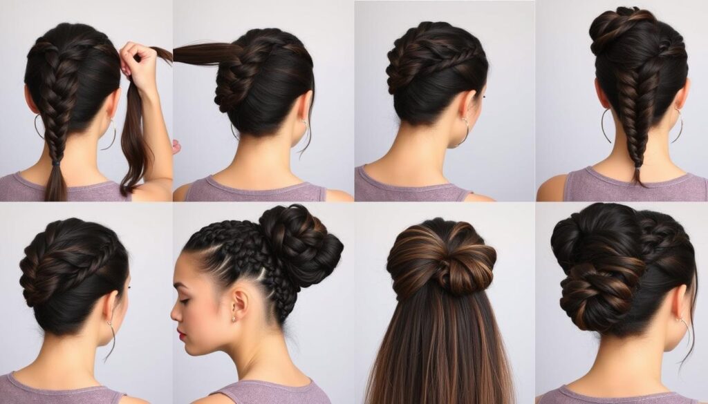 Make a Braided Bun