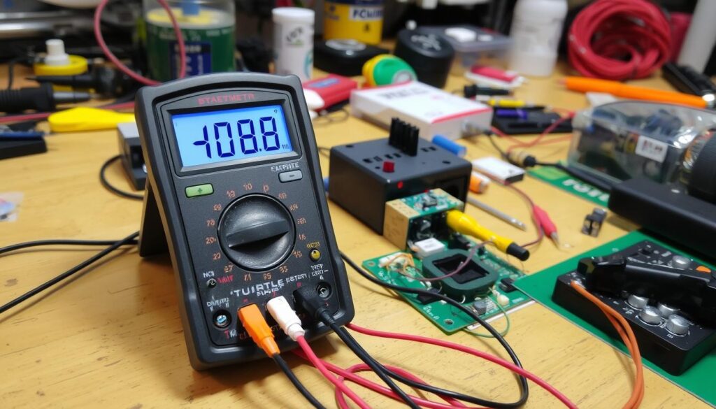 Multimeter Electrical Testing