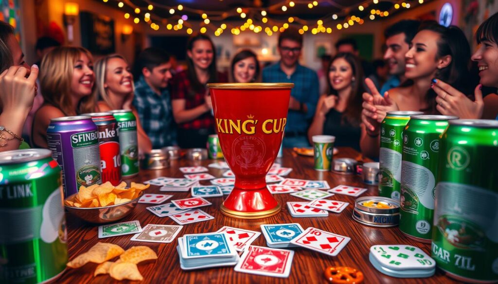 Play the Drinking Game King’s Cup