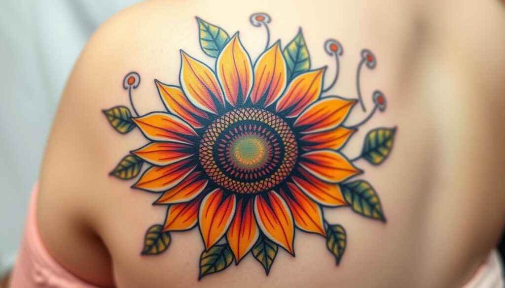 Sunflower Tattoo Inspiration