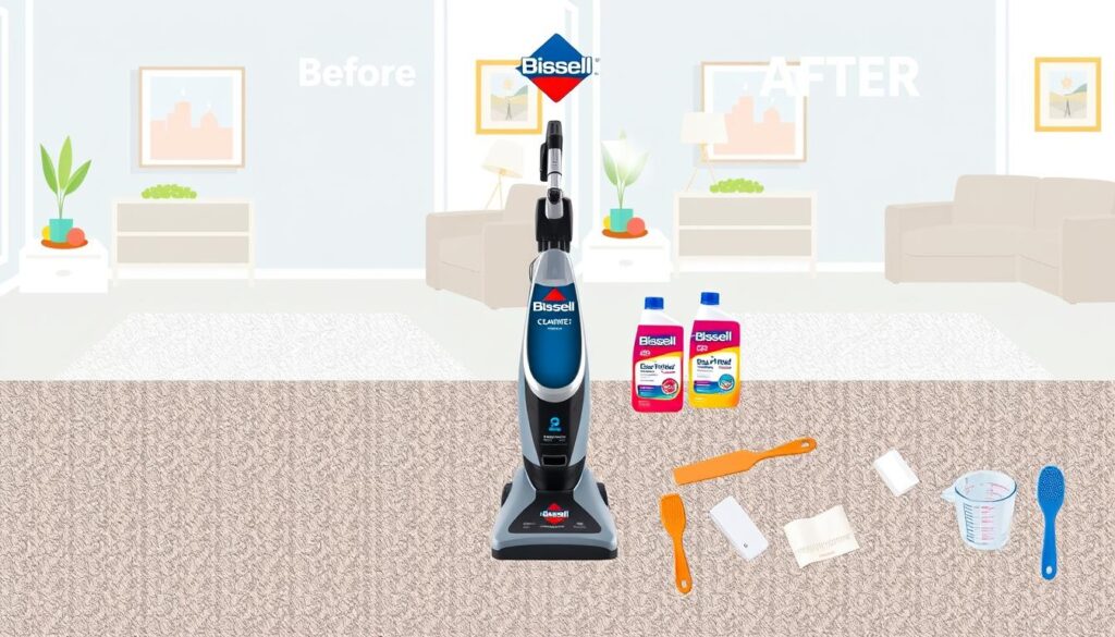 Use Bissell Cleaner