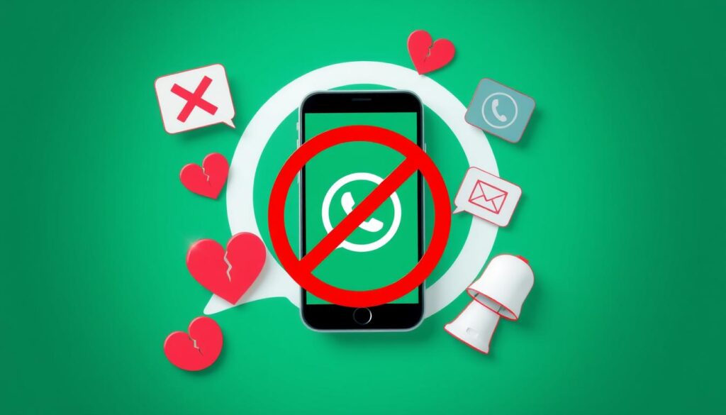 WhatsApp Blocking Signs