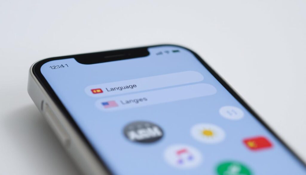 iPhone Language Settings