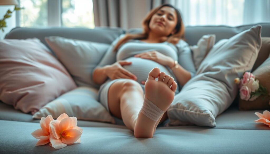 Ankle Swelling During Pregnancy