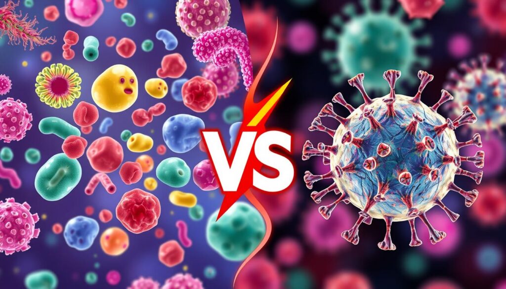 Bacterial vs. Viral Infection