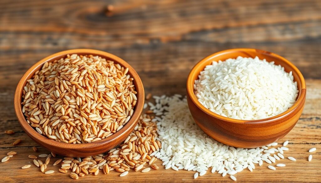 Brown vs. White Rice