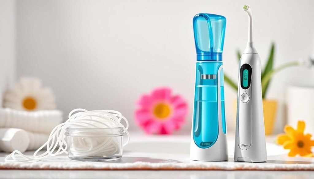 Dental Floss vs. Water Flosser