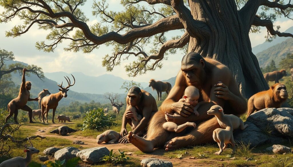 Extinct Human Species Breastfeeding