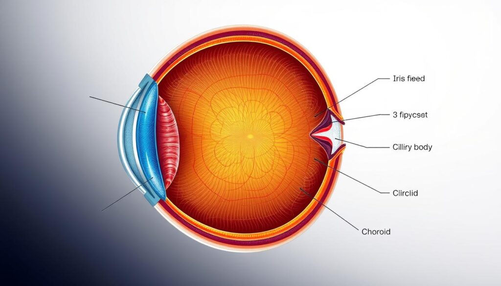 Eye with Uvea