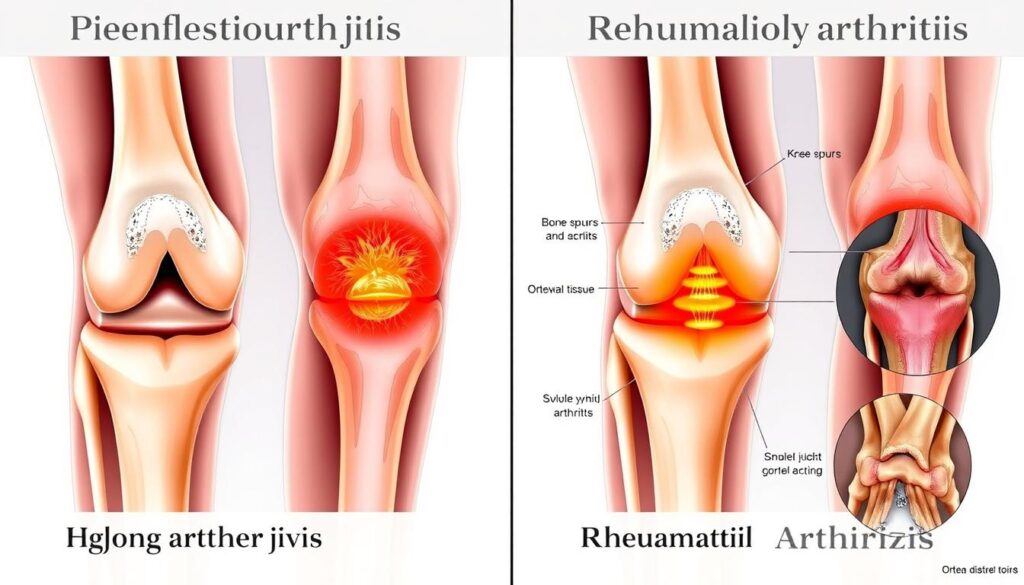 Osteoarthritis vs. Rheumatoid Arthritis