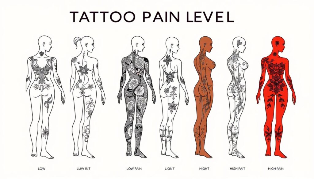 Pain Tattoos Chart