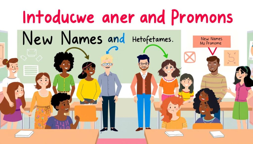 Pronoun introduction