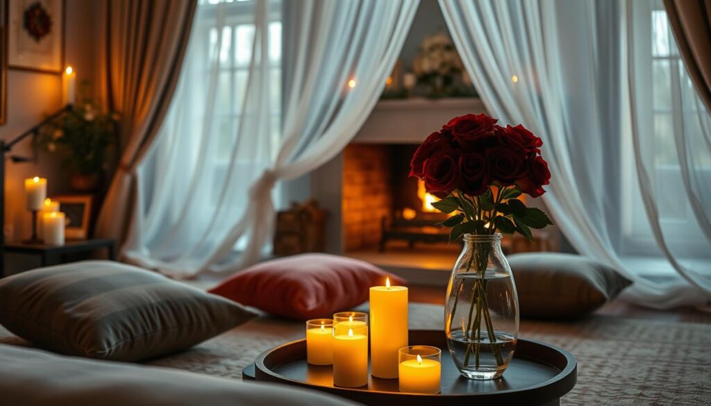 Romantic ambiance