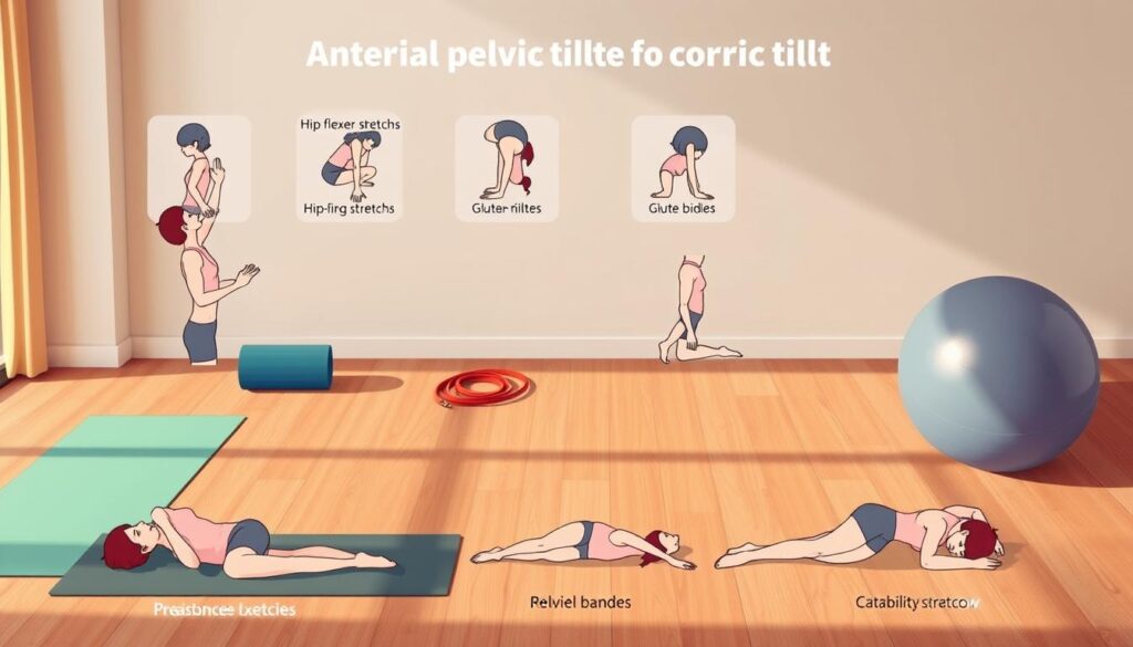 Anterior Pelvic Tilt Exercises