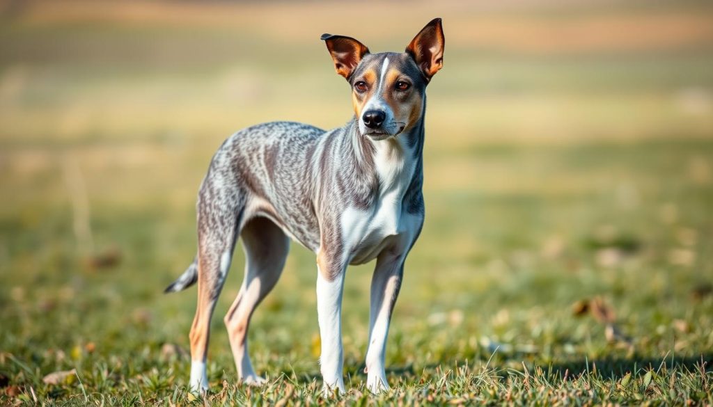 Mezcla de perro pastor australiano y Jack Russell