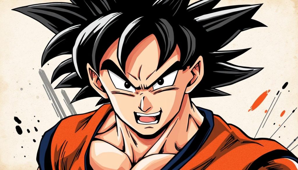 Draw Goku