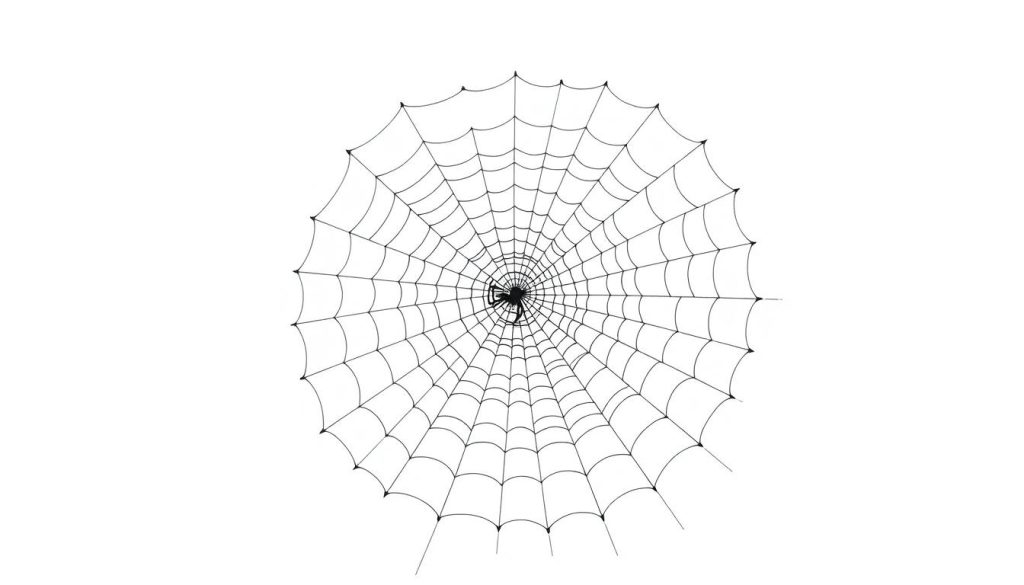 Draw a Spider Web