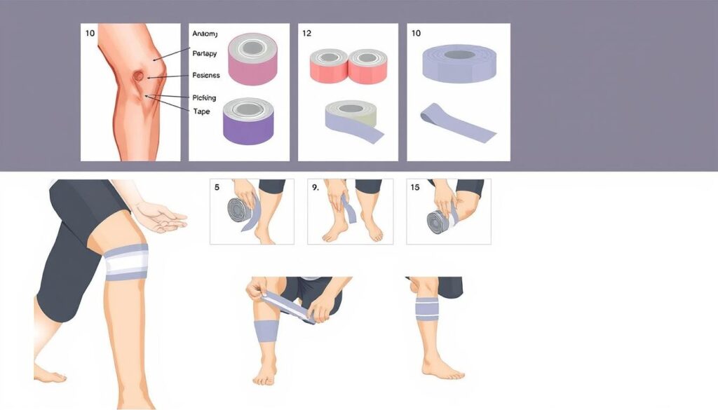 How to Tape a Knee