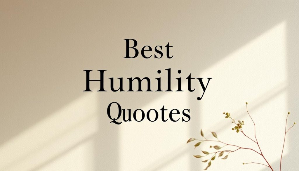 Humility