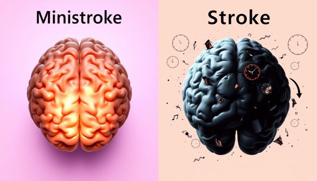 Ministroke vs. Stroke