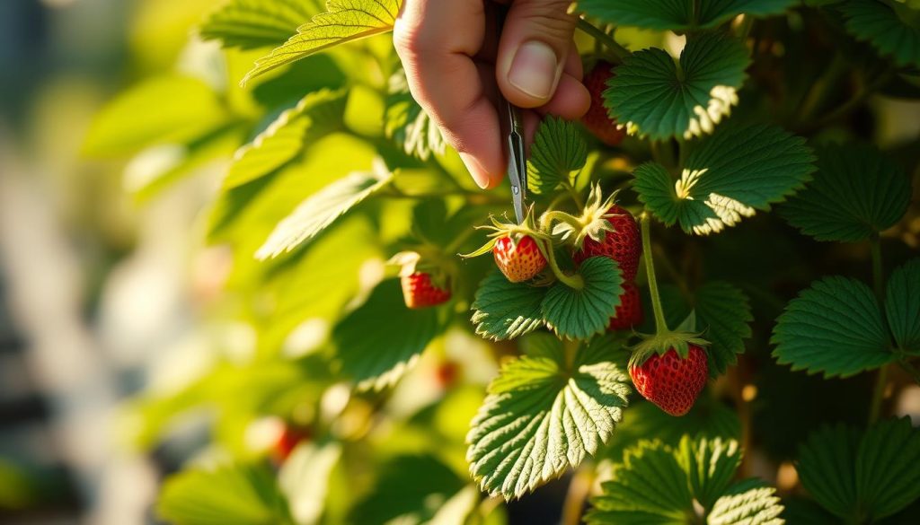 Tailler les fraises