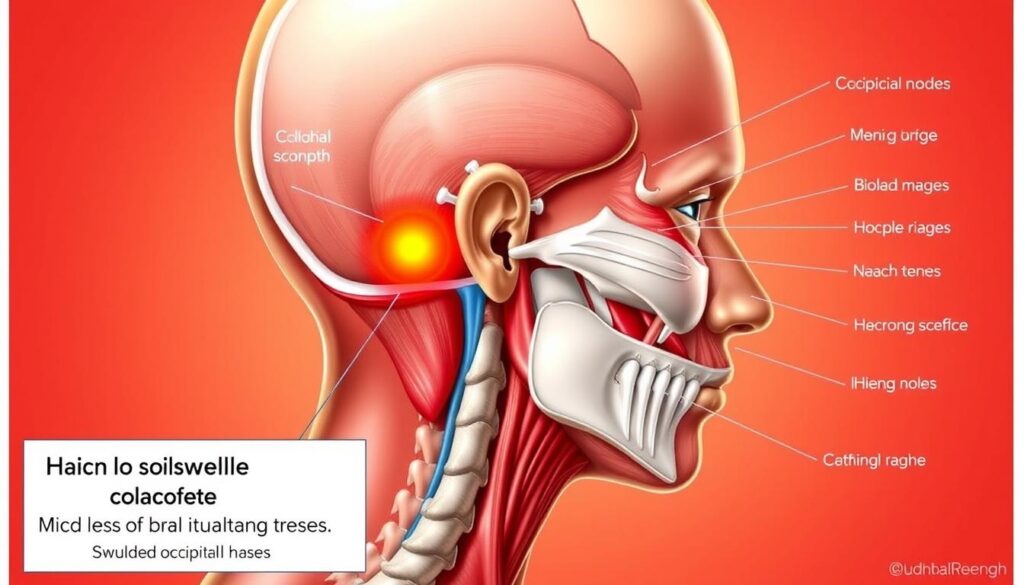 Swollen Occipital Lymph Node