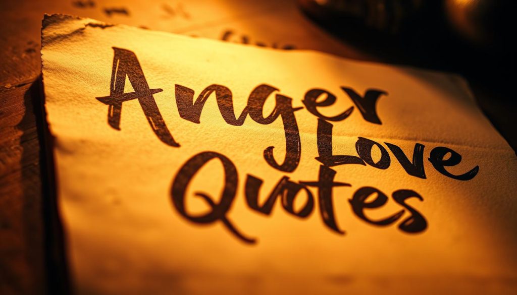 Anger Love