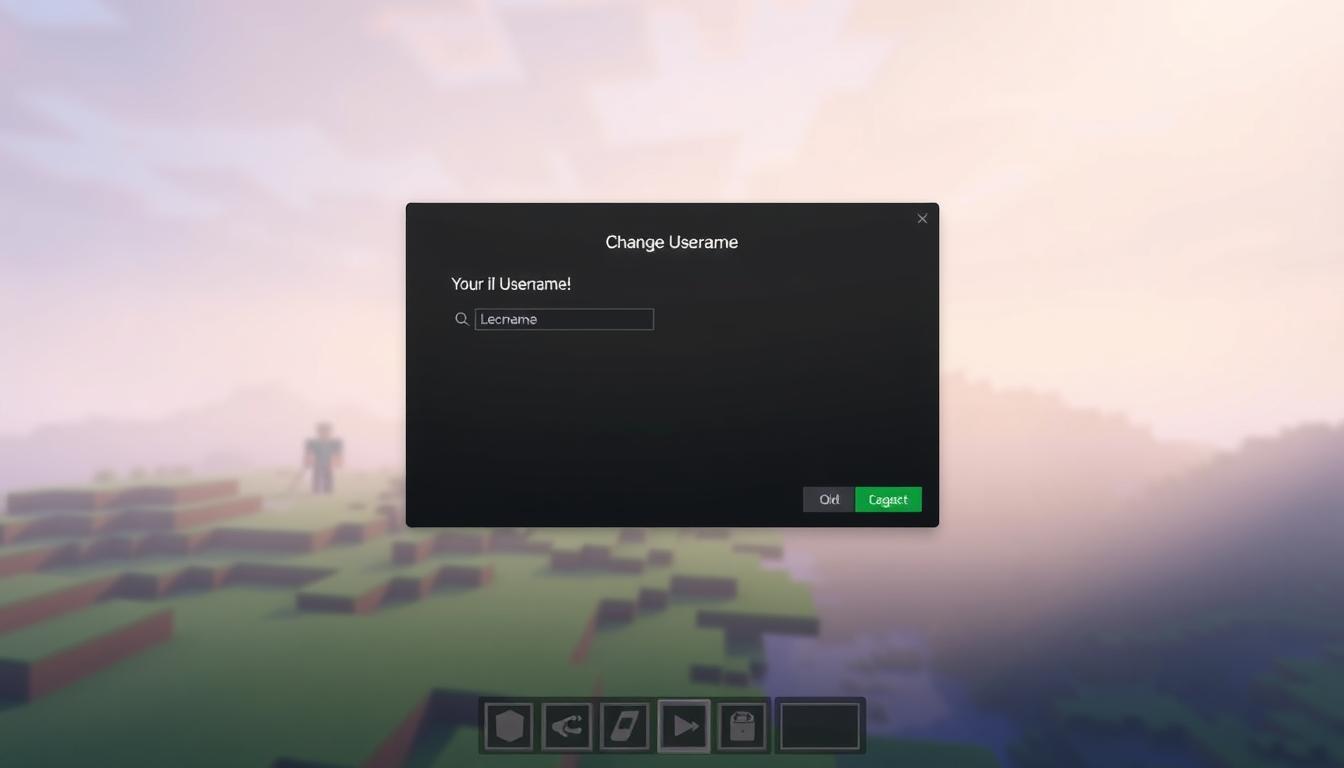 Change Your Minecraft Username