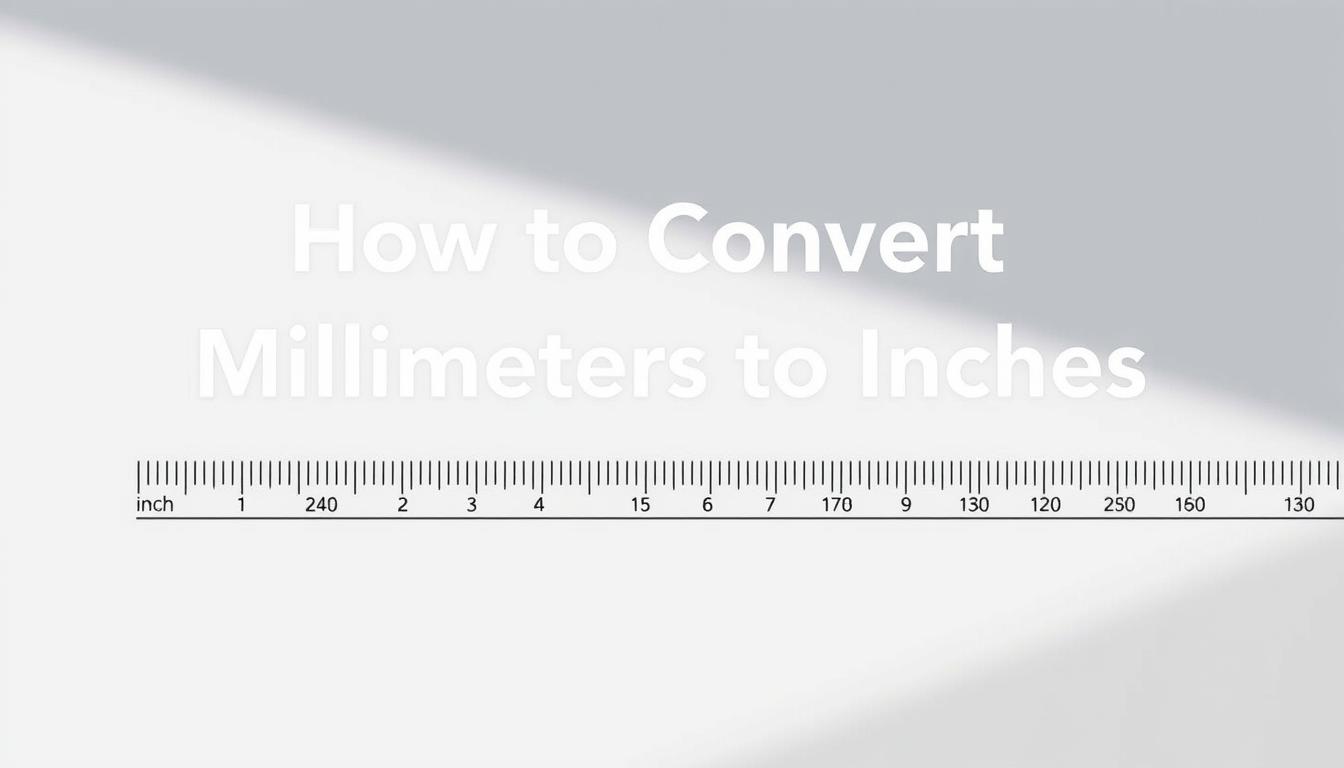 Convert Millimeters to Inches