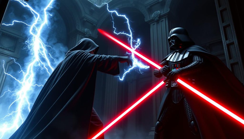 Darth Sidious vs Darth Vader