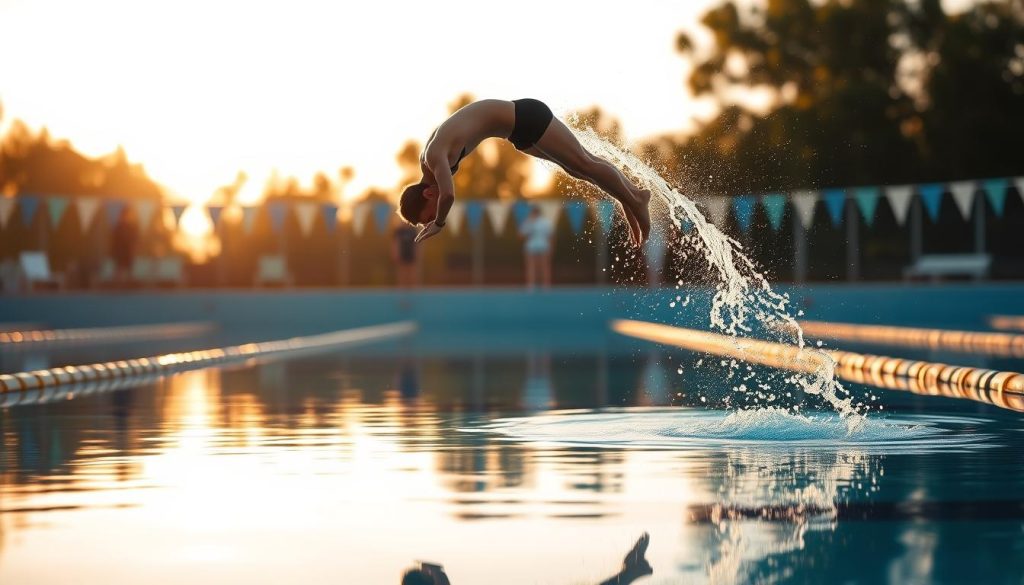 Dive Into a Pool
