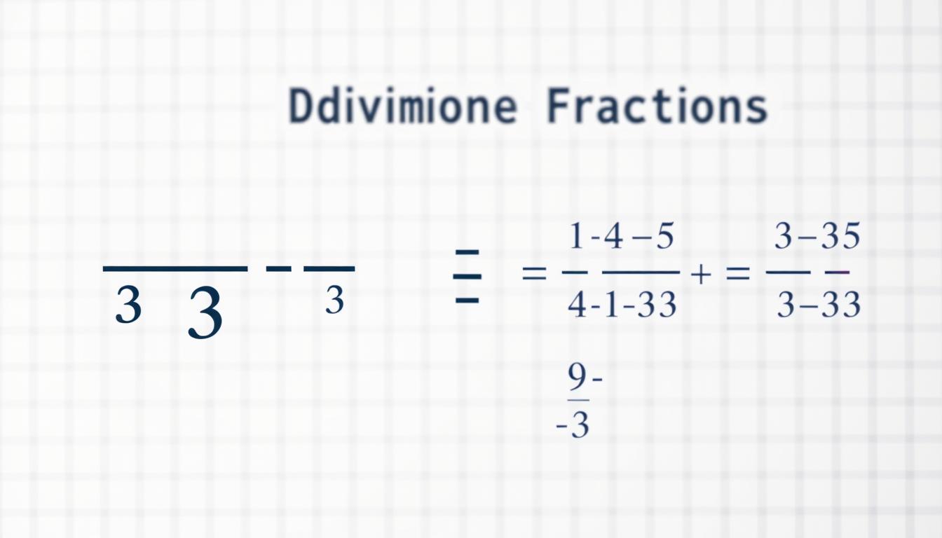 Divide Fractions by Fractions