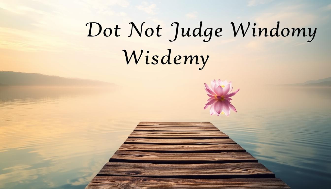 Do Not Judge