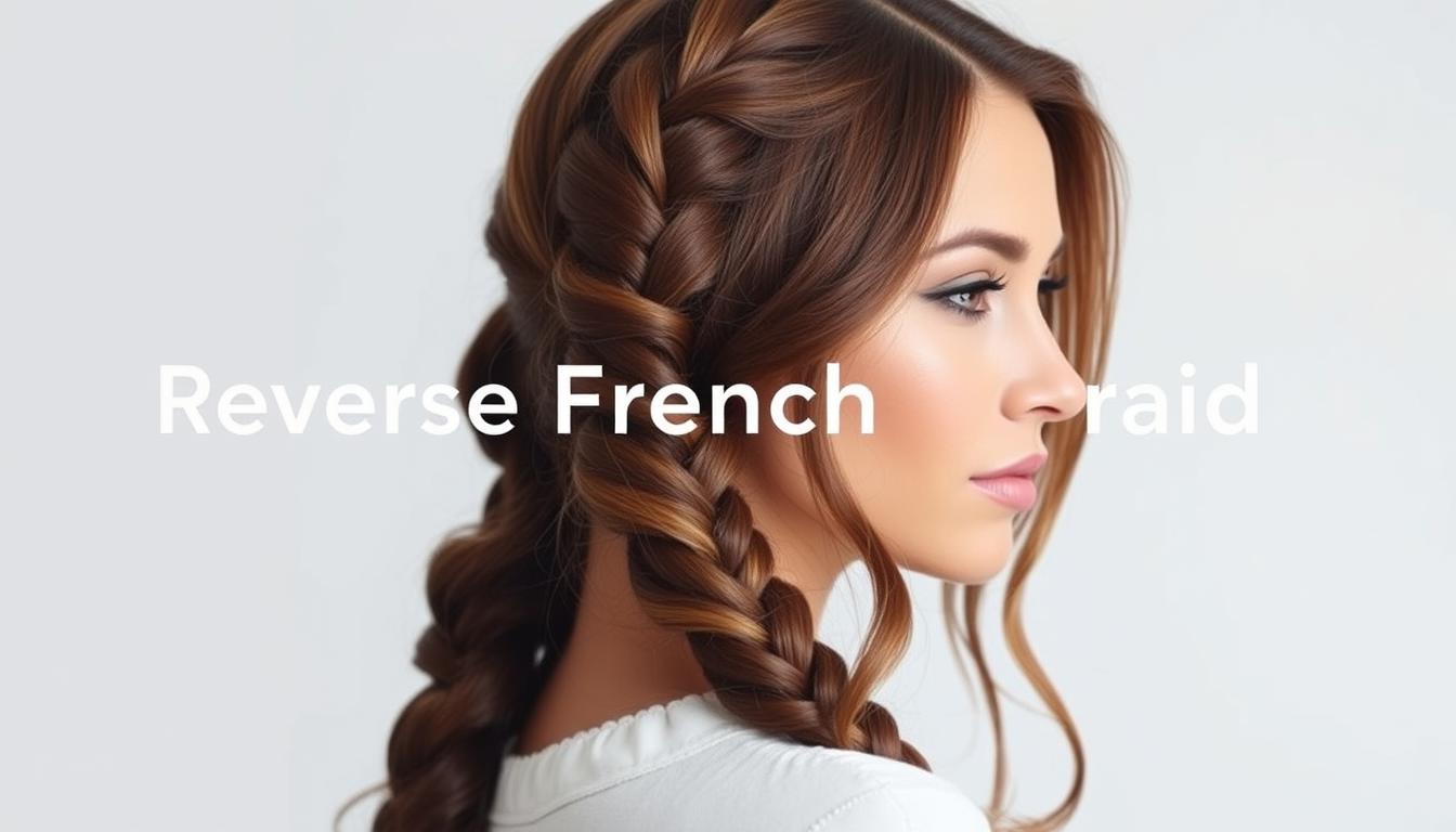 Do a Reverse French Braid