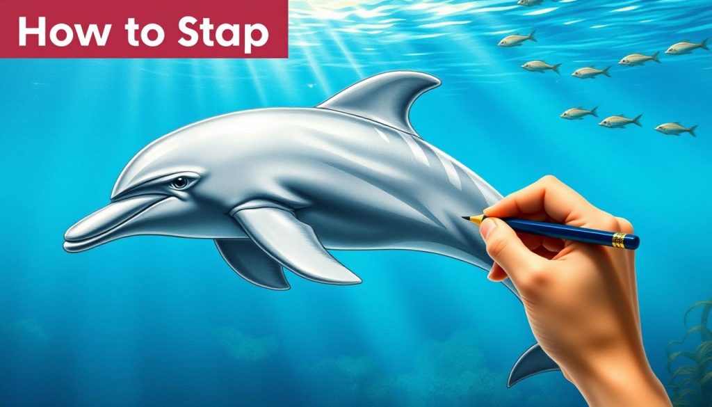 Draw a Dolphin