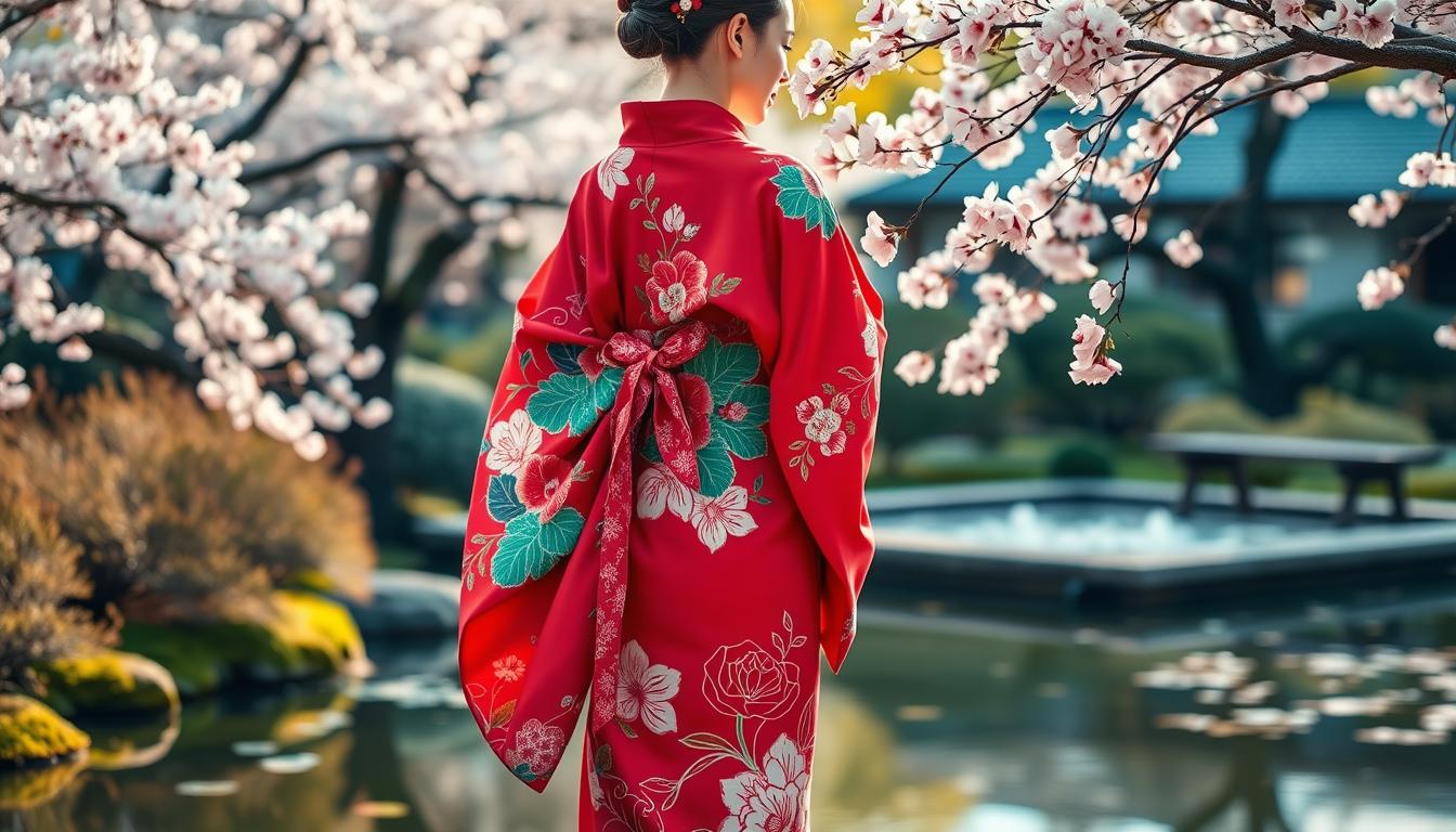 Dress in a Kimono