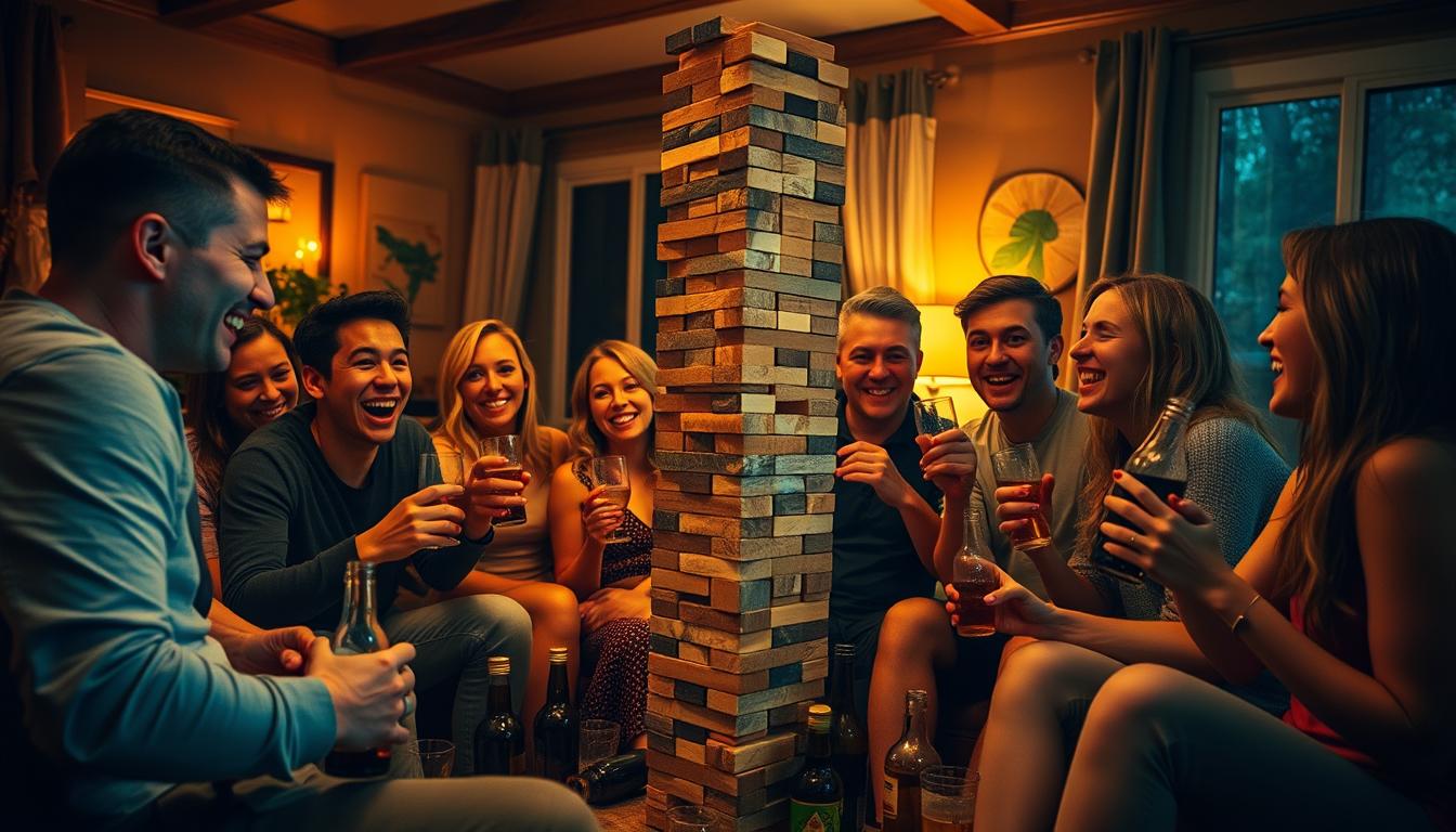 Drunk Jenga