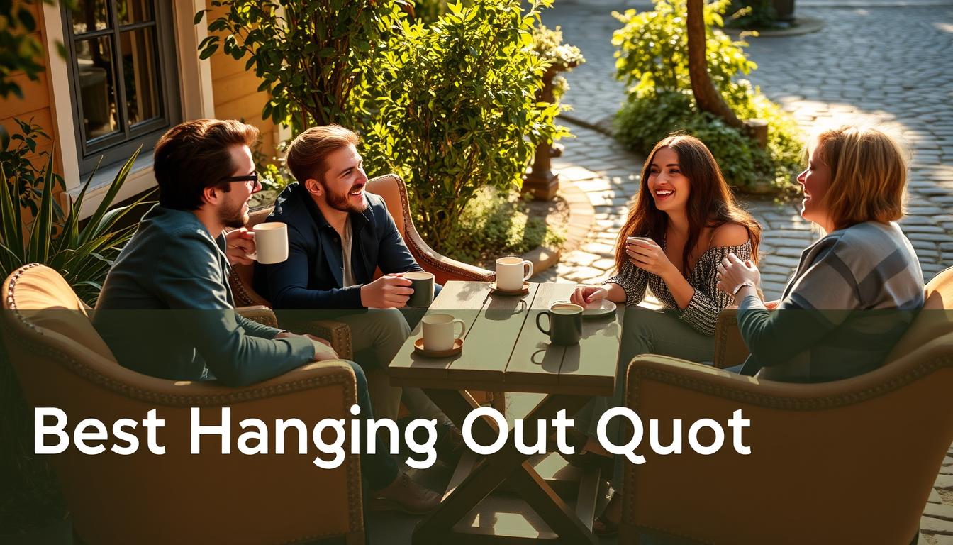 HANGING OUT QUOTES