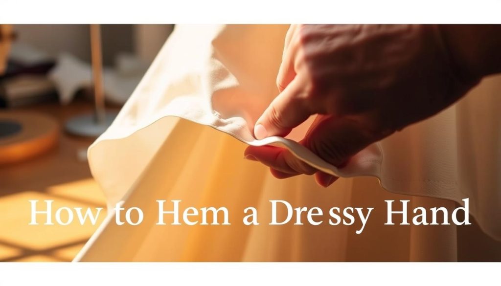 Hem a Dress by Hand