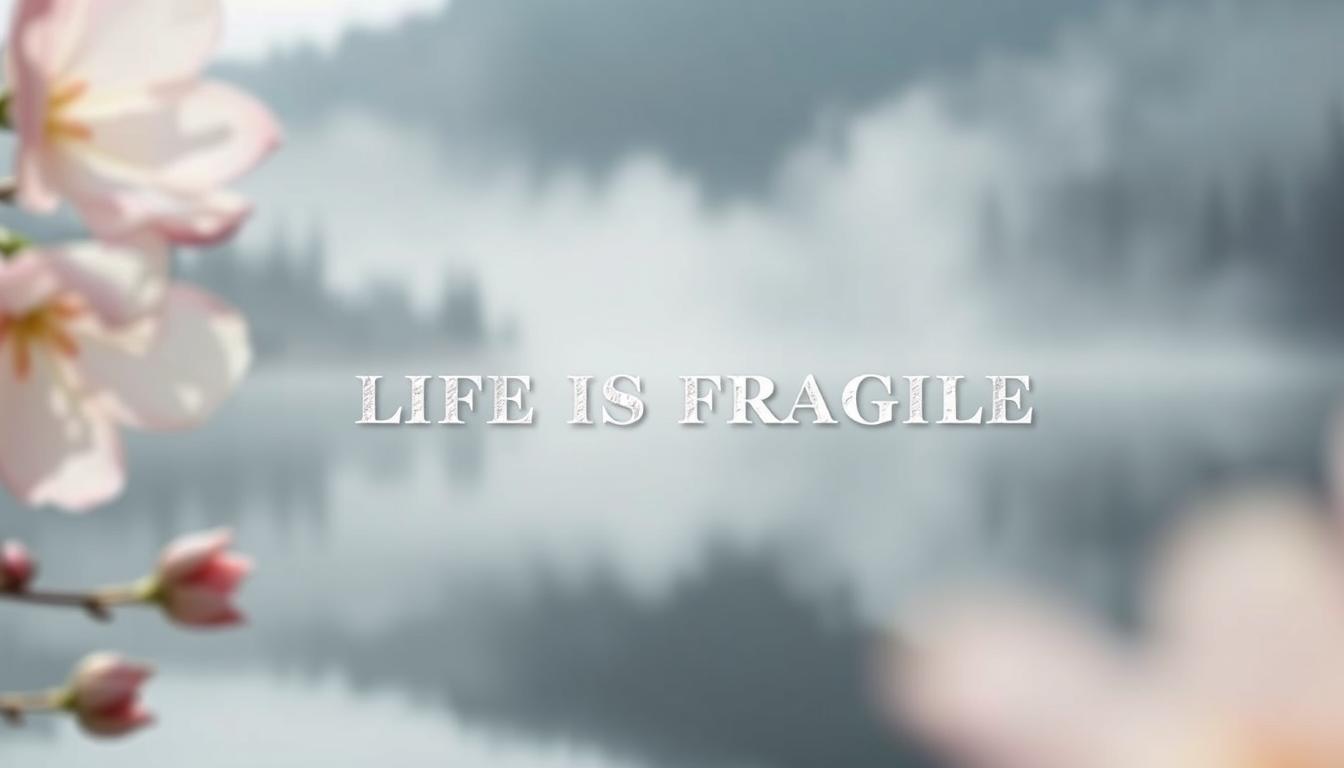 LIFE IS FRAGILE QUOTES