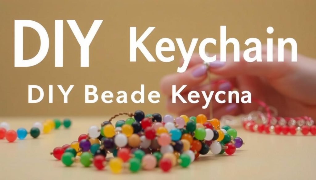 Make a Beaded Keychain