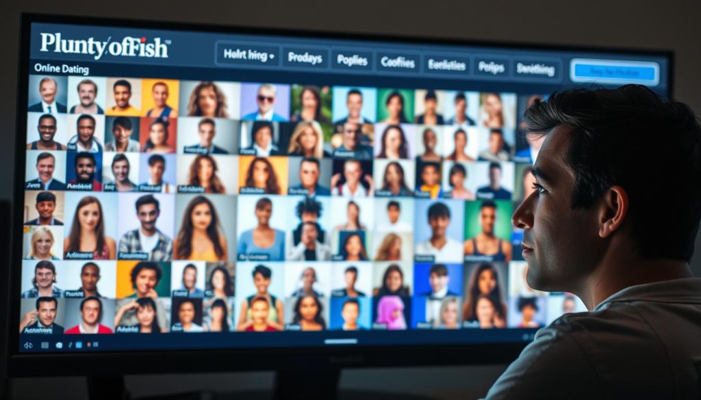 Plenty of Fish dating site experience