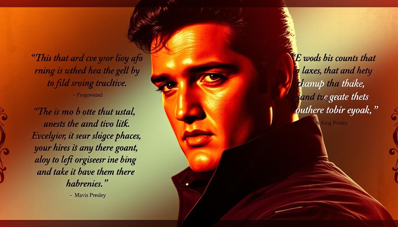 QUOTES BY ELVIS PRESLEY