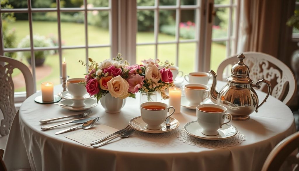 Set a Table for a Tea Party