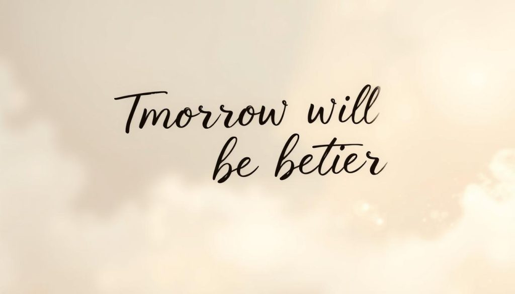 Tomorrow Will Be Better