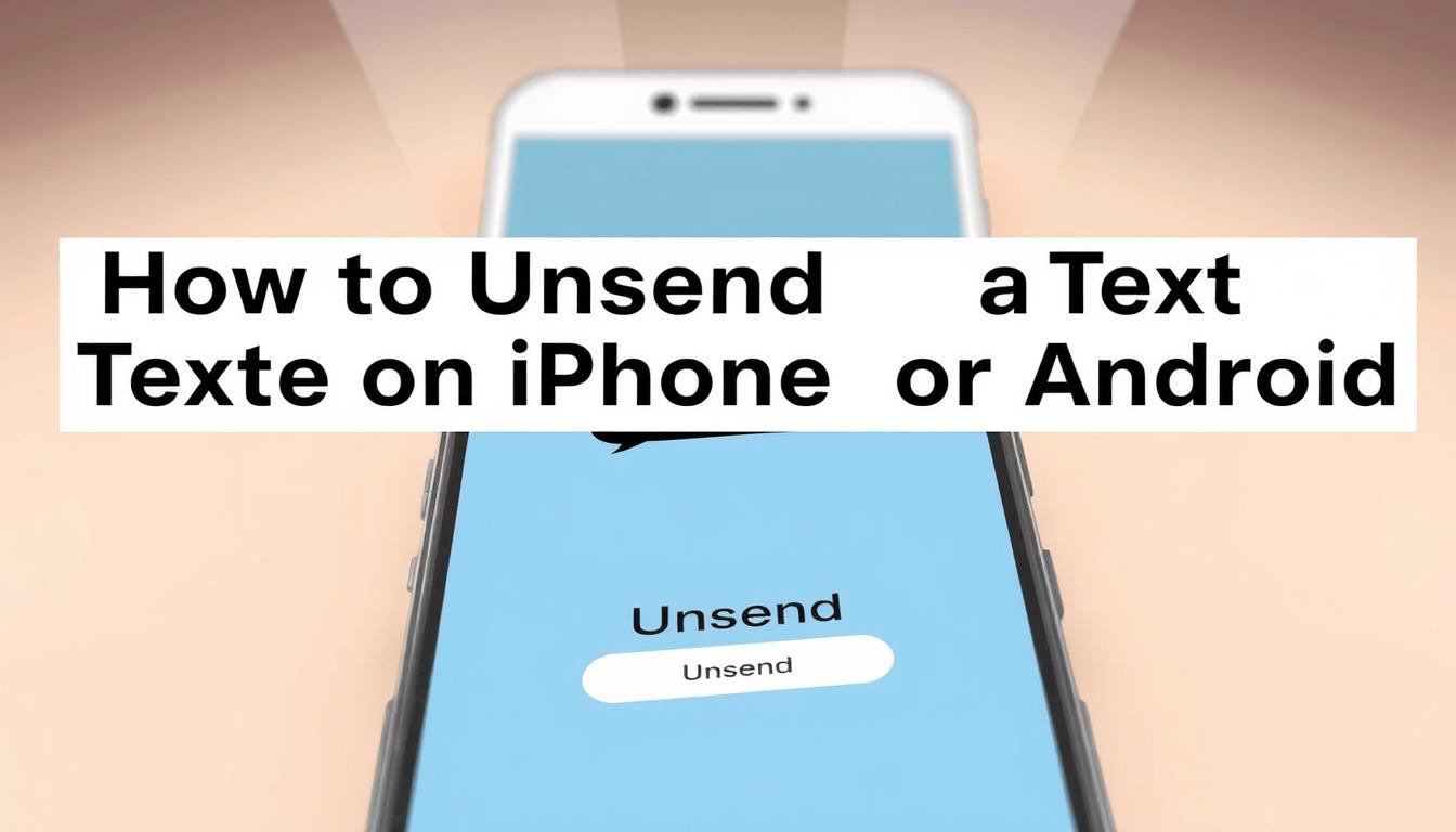 Unsend a Text Message